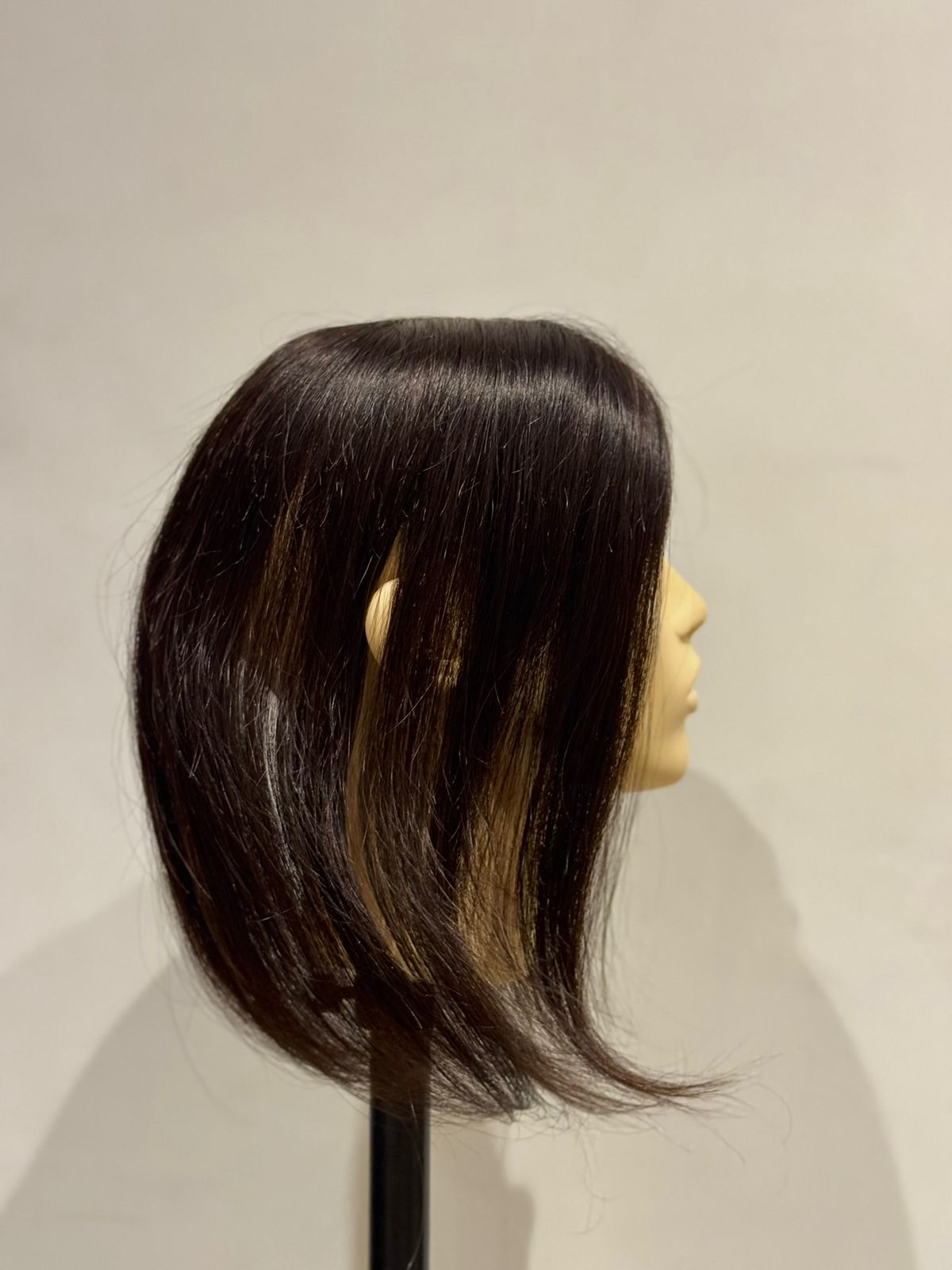 Hair Topper | 13x15 cm | 35cm Length | Natural Black | Full Coverage Solution