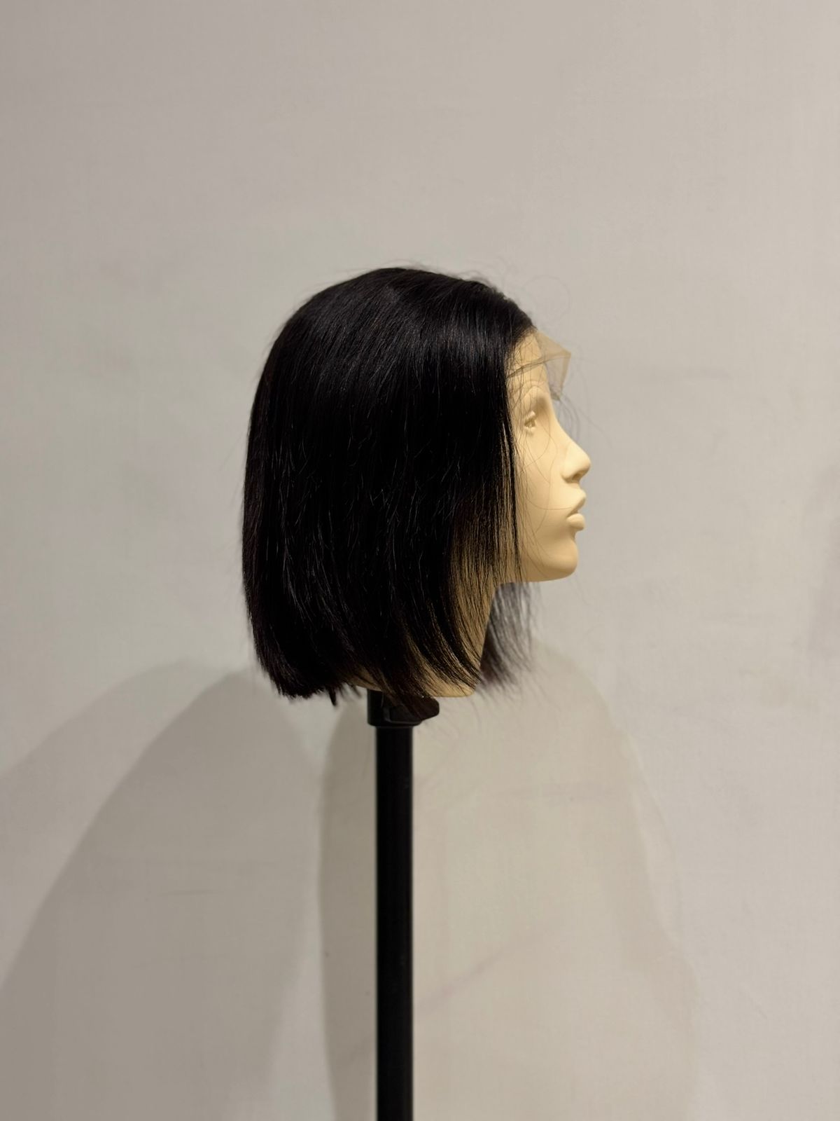 Bob Wig 5x5 | Straight | 8" | Color 1B# | TS Lace Closure