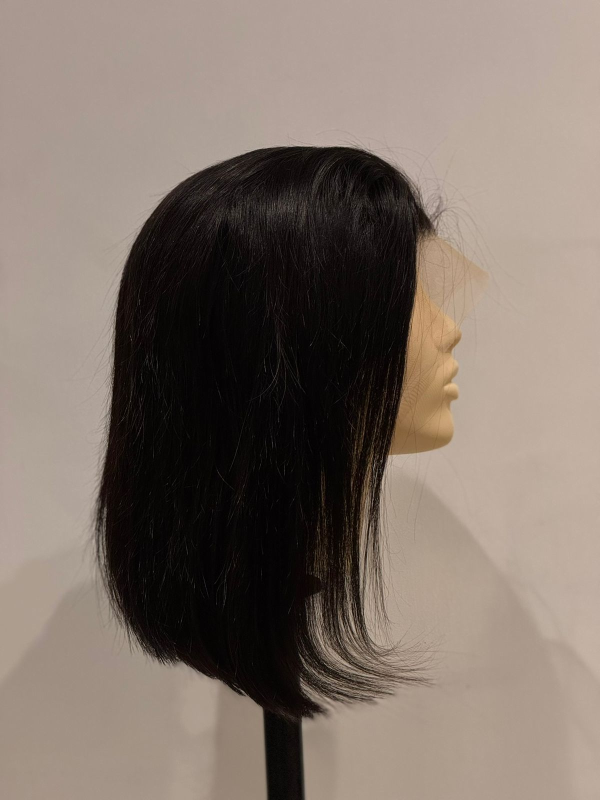 Bob Wig 13x4 | Straight | 12" | Color 1B# | TS Lace