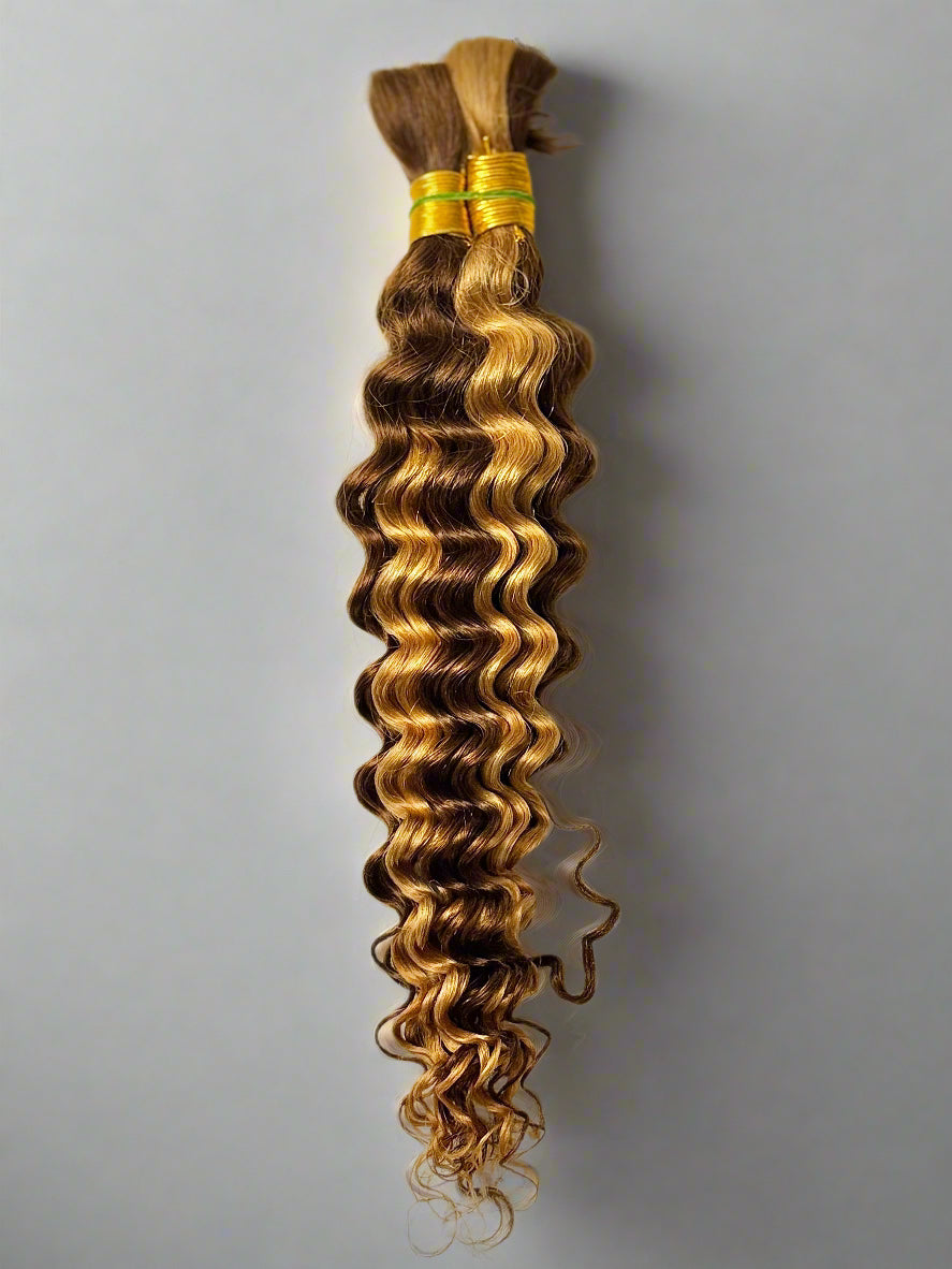 Curly Bulk Hair (Water Wavy)