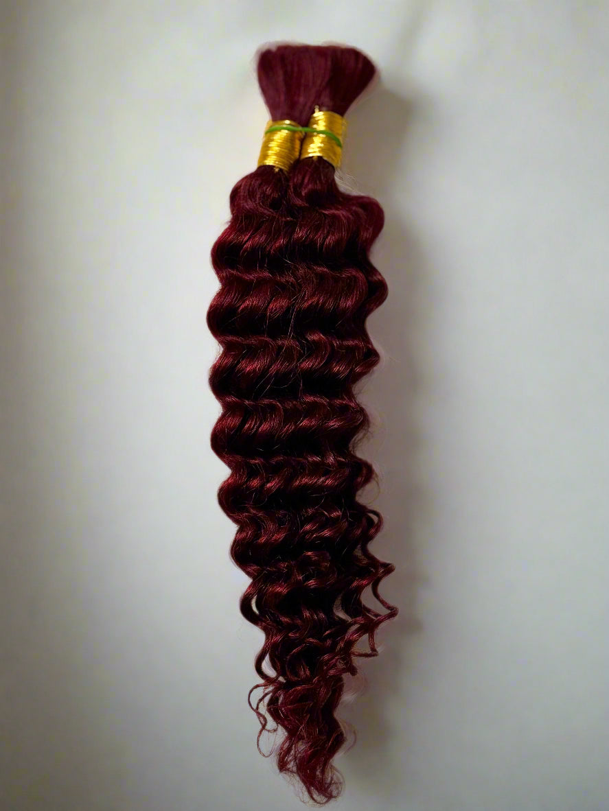 Curly Bulk Hair (Water Wavy)