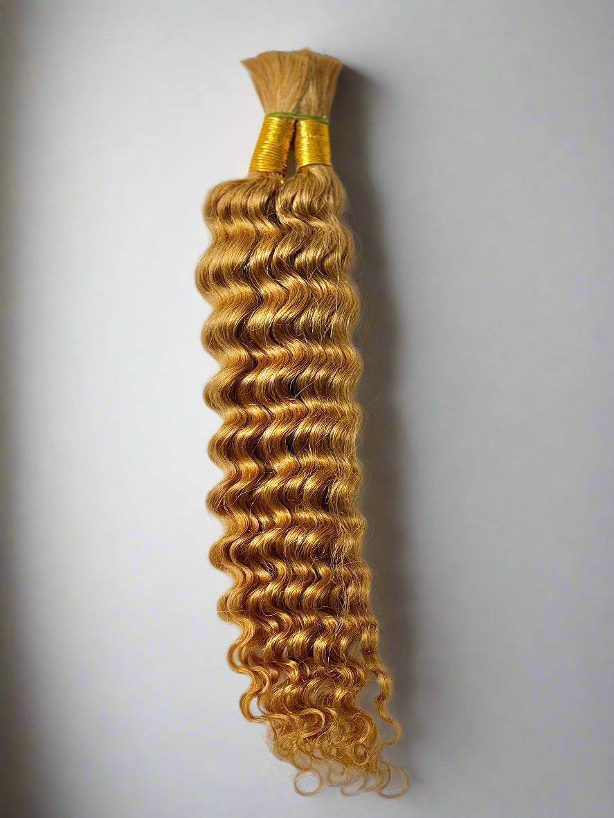 Curly Bulk Hair (Water Wavy)