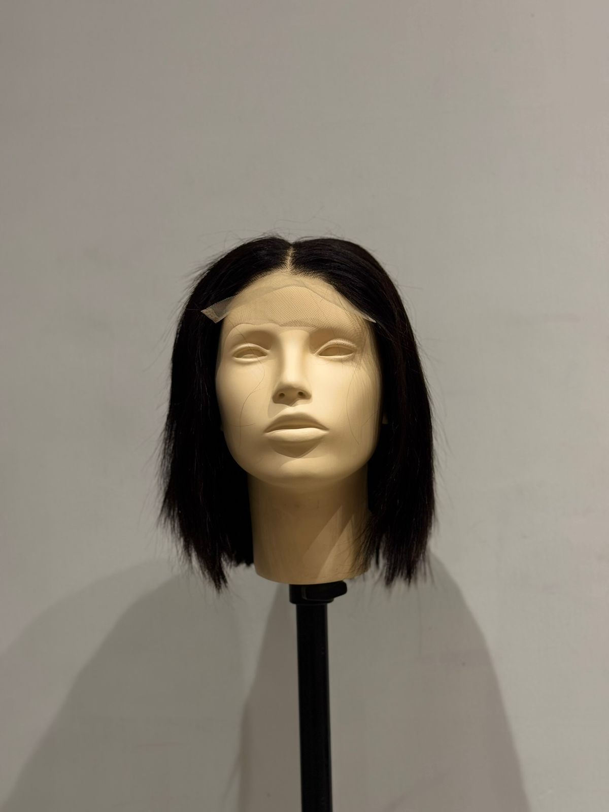 Bob Wig 5x5 | Straight | 8" | Color 1B# | TS Lace Closure