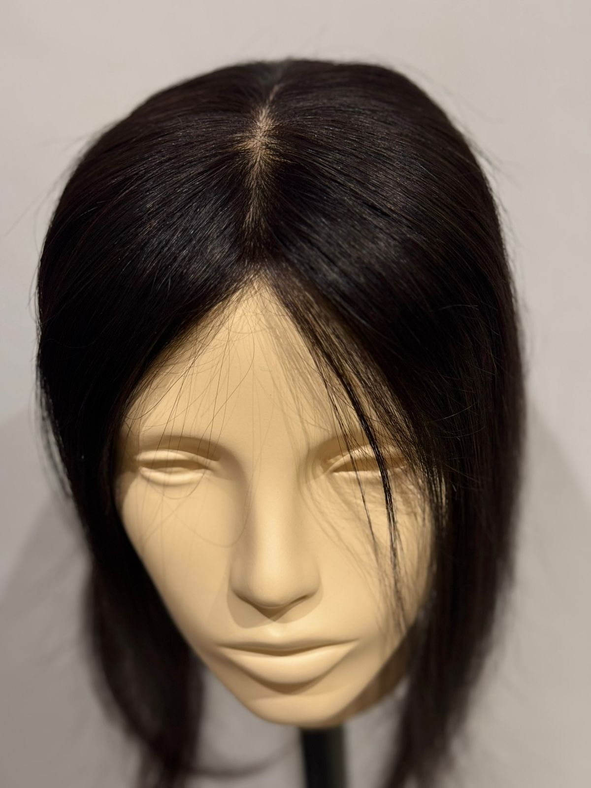 Hair Topper | 13x15 cm | 35cm Length | Natural Black | Full Coverage Solution