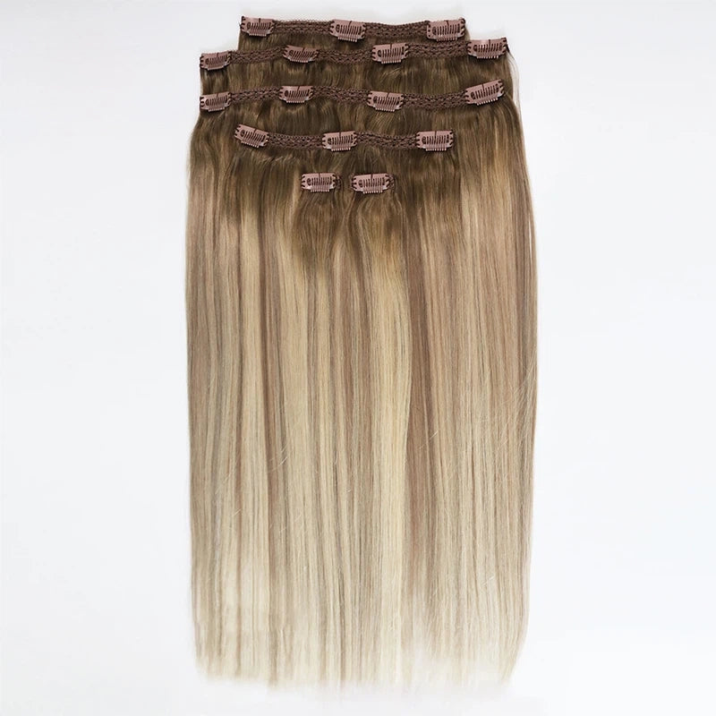 Human Hair Clip In Extensions